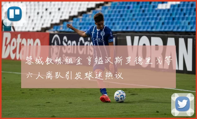 蓉城教练组金亨镒汉斯罗德里戈等六人离队引发球迷热议